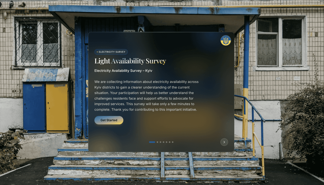 KYIV ELECTRICITY SURVEY APP